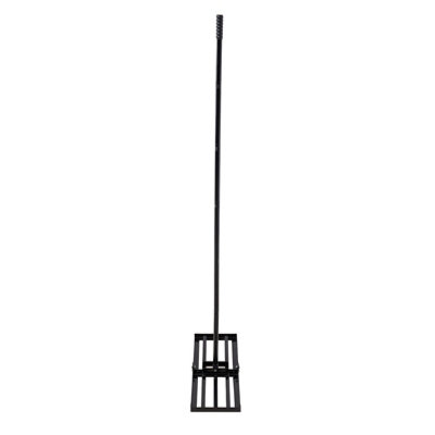 Garden Lawn Levelling Rake with Foldable Head & Detachable Handle Length