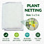 Garden Mesh Netting, Anti Bird Netting and Plant Netting Protection (1m x 5m)