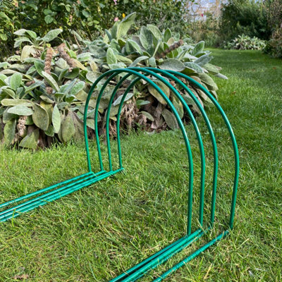 Garden Metal Plant Support Hoop Bow System 30cm x 45cm (Pack of 4)