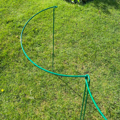 Garden Metal Plant Support Hoop Bow System 45cm x 60cm (Pack of 10)