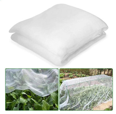 Garden Net Netting Mesh Patch Fine Insect Protection Vegetable Plant 3x10m