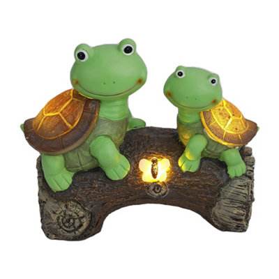 Garden Ornament Turtle Figurine Tortoise Statue Lawn Decor