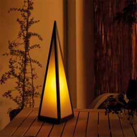 Garden Outdoor Battery Powered Pyramid Lamp Light- 45cm