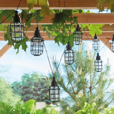 Garden Outdoor Corsica Solar Powered String Light with 10 LEDs
