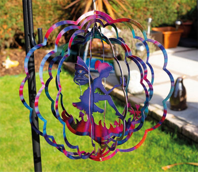 Garden Outdoor Hanging Fairy Decoration Wind Spinner
