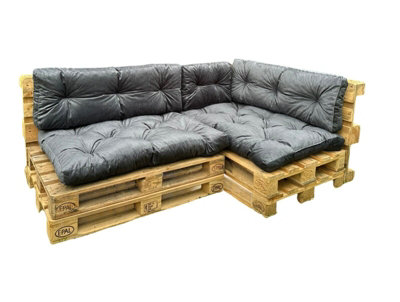 Quilted 2024 corner sofa