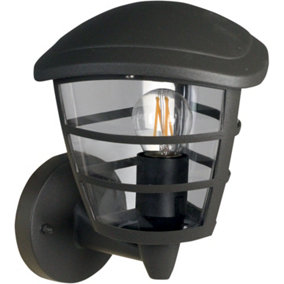 Garden Outdoor Porch 230v Brussels Wall Light in Anthracite Grey