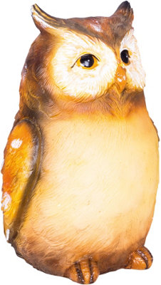Garden Outdoor Solar Powered Light Up Animal Owl Bird Ornament