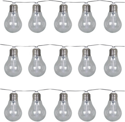 Garden Outdoor Solar Powered String Fairy Light with 15 LEDs