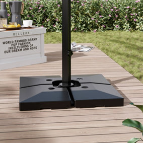 Garden Parasol Base Umbrella Stand Weather Resistant For Outdoor Furniture Umbrella, Canopy, Gazebo, Awning