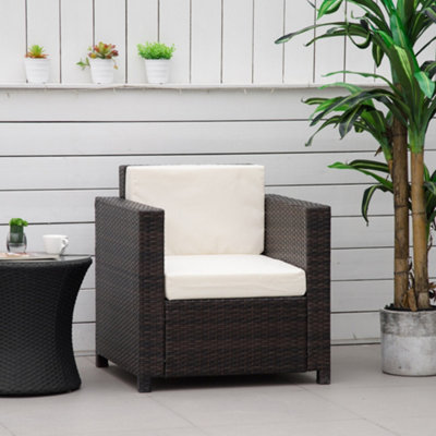 Comfy wicker online chair