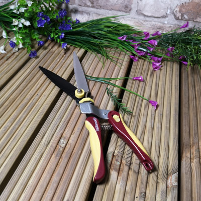 Garden Pro One Handed Shears with Cushion Handle Grip