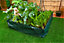 Garden Raised Square Grow Bag 235L Capacity Fruit, Veg, Plants Patch Foldable