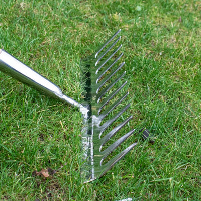Garden Rake - BPS Heritage Stainless Steel Garden Tools