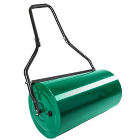 Garden Roller, for lawn levelling - green