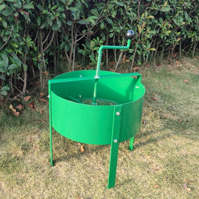 Garden Rotary Soil Sifter Compost Sieve Large 18 Litre Earth Riddle Screener