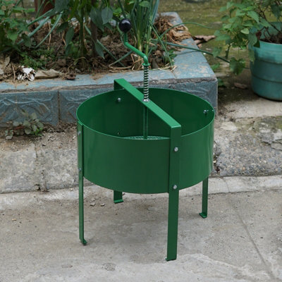 Garden Rotary Soil Sifter Compost Sieve Large 18 Litre Earth Riddle Screener - 4