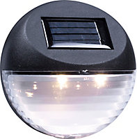 Garden Solar Powered Light with 2 Warm White LEDs Ideal for on Walls and Fences
