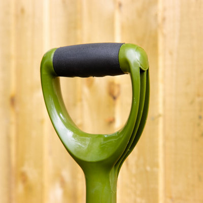 Garden Spade with solid forged carbon steel spade head with Steel Handle coated in PCV with Re enforced shaft (FREE DELIVERY) - 4
