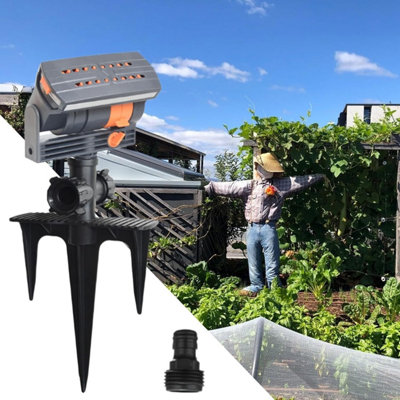 Garden Sprinklers Lawn Irrigation Automatic Rotating Sprinkler for ...