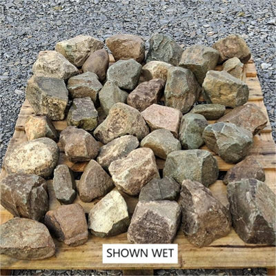 Garden stone - rockery, landscaping and pond stone 100-200mm
