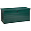 Garden Storage Box 132 x 62 cm Green CEBROSA