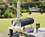 Garden Store Direct 13'' Wood Fired Pizza Oven, Free Pizza Peel Included with Every Oven