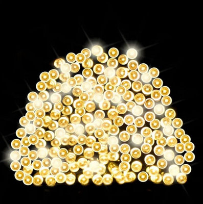 Garden Store Direct 360 LEDs Battery Operated Fairy Lights Waterproof Indoor/Outdoor Warm White Price Comparisons | Compare The Build