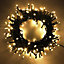 Garden Store Direct 360 LEDs Battery Operated Fairy Lights Waterproof Indoor/Outdoor Warm White