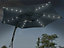 Garden Store Direct 3m Garden Parasol Sun Shade Cantilever with Solar LED Lights - Black