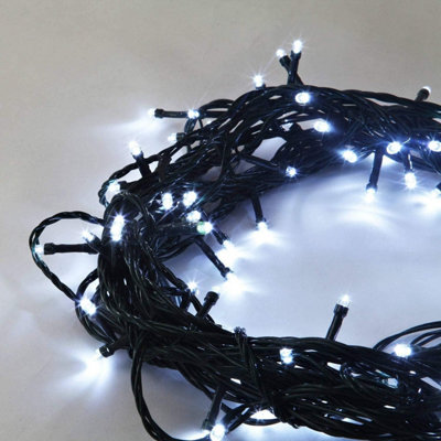Garden Store Direct 480 LEDs Battery Operated Fairy Lights Waterproof Indoor/Outdoor Ice White