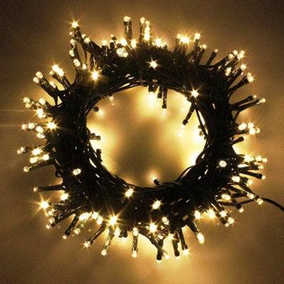 Garden Store Direct 480 LEDs Battery Operated Fairy Lights Waterproof Indoor/Outdoor Warm White