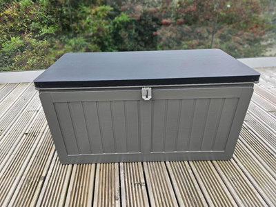 Garden Store Direct 50 Gallon/190 Litre Storage box with Strapped Lid - 7