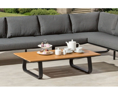 Garden Store Direct Cargo Aluminium L Shape Garden Furniture Lounge Set
