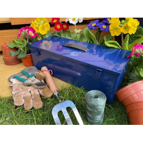 Garden Store Direct Cathedral Tool Box - Blue
