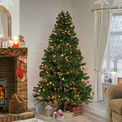 Garden Store Direct Colorado Spruce 8ft Artificial Christmas Tree Green