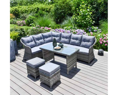Gardenline rattan corner sofa 2025