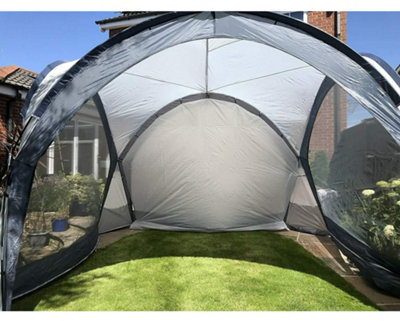 Garden Store Direct Garden Gazebo Dome Tent with 4 Mosquito Walls and 2 Sun Shade Walls