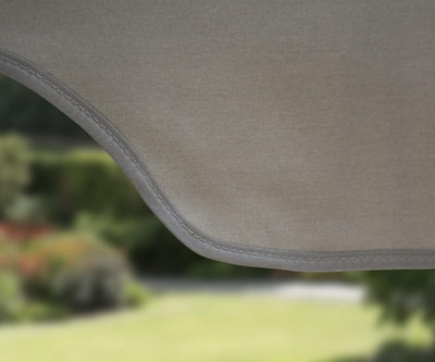 Garden Store Direct Heavy Duty Sophia 3 Seat Charcoal Grey Canopy Swing Chair - 8