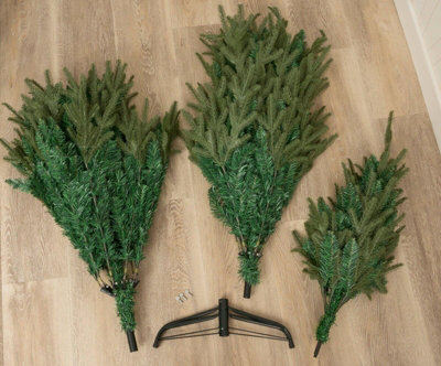 Garden Store Direct Lapland Fir Green Artificial Christmas Tree 4ft