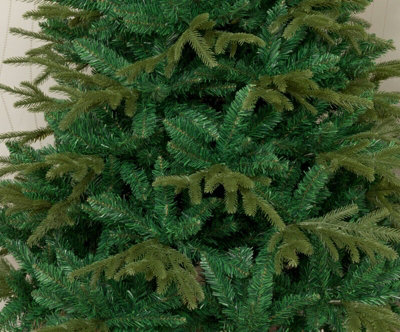 Garden Store Direct Lapland Fir Green Artificial Christmas Tree 5ft - 7