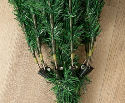 Garden Store Direct Lapland Fir Green Artificial Christmas Tree 5ft - 9