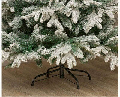 Garden Store Direct Lapland Fir Snow Flocked Artificial Christmas Tree 5ft