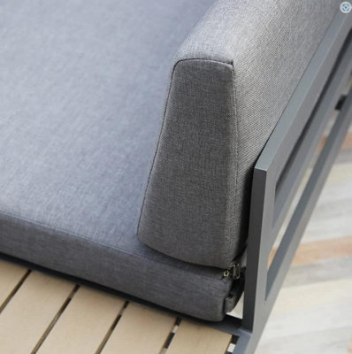 Garden Store Direct Maia Aluminium L Shape Lounge Set - Left Hand Facing - 4
