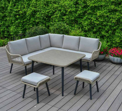 Garden Store Direct Malta Corner Dining Set