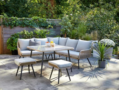 Garden Store Direct Malta Corner Dining Set