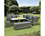 Garden Store Direct Nevada 10 Seat Rattan Multi Corner Sofa Set - Grey