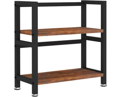 Garden Store Direct Rustic 2 Tier Kitchen Cupboard Organiser