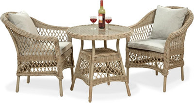 Garden Store Direct Serena Rattan Garden Bistro Set