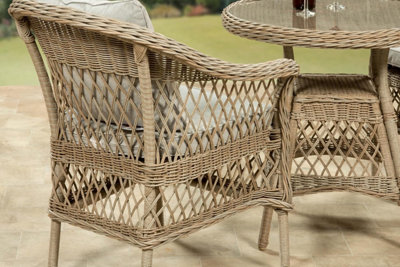 Garden Store Direct Serena Rattan Garden Bistro Set - 3